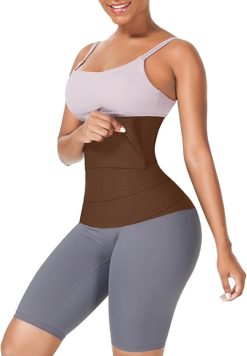 FeelinGirl Waist Trainer for Women Men - Wrap Belt for Stomach Plus Size Tummy - Image 1